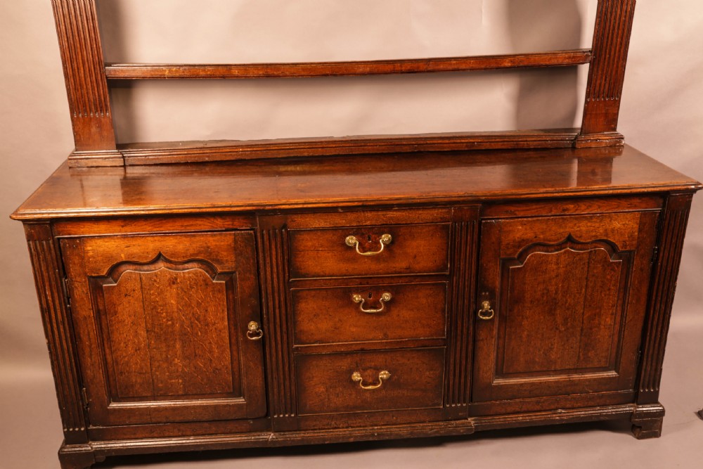 A Superb Georgian Welsh Dresser in Oak View II