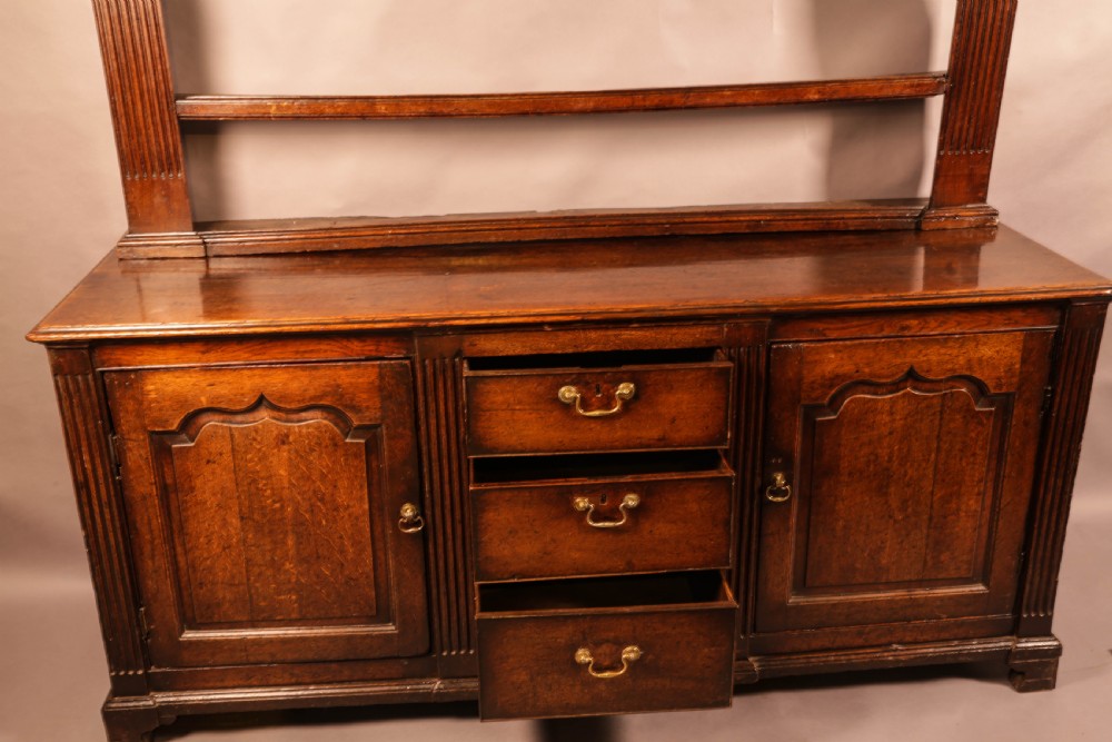 A Superb Georgian Welsh Dresser in Oak View IV