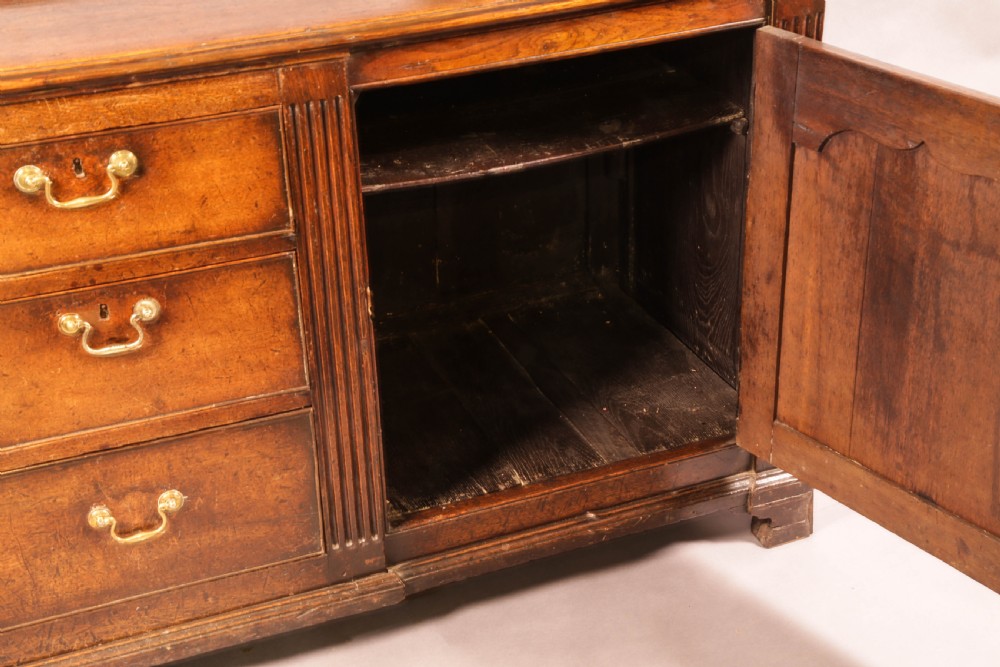 A Superb Georgian Welsh Dresser in Oak View VI
