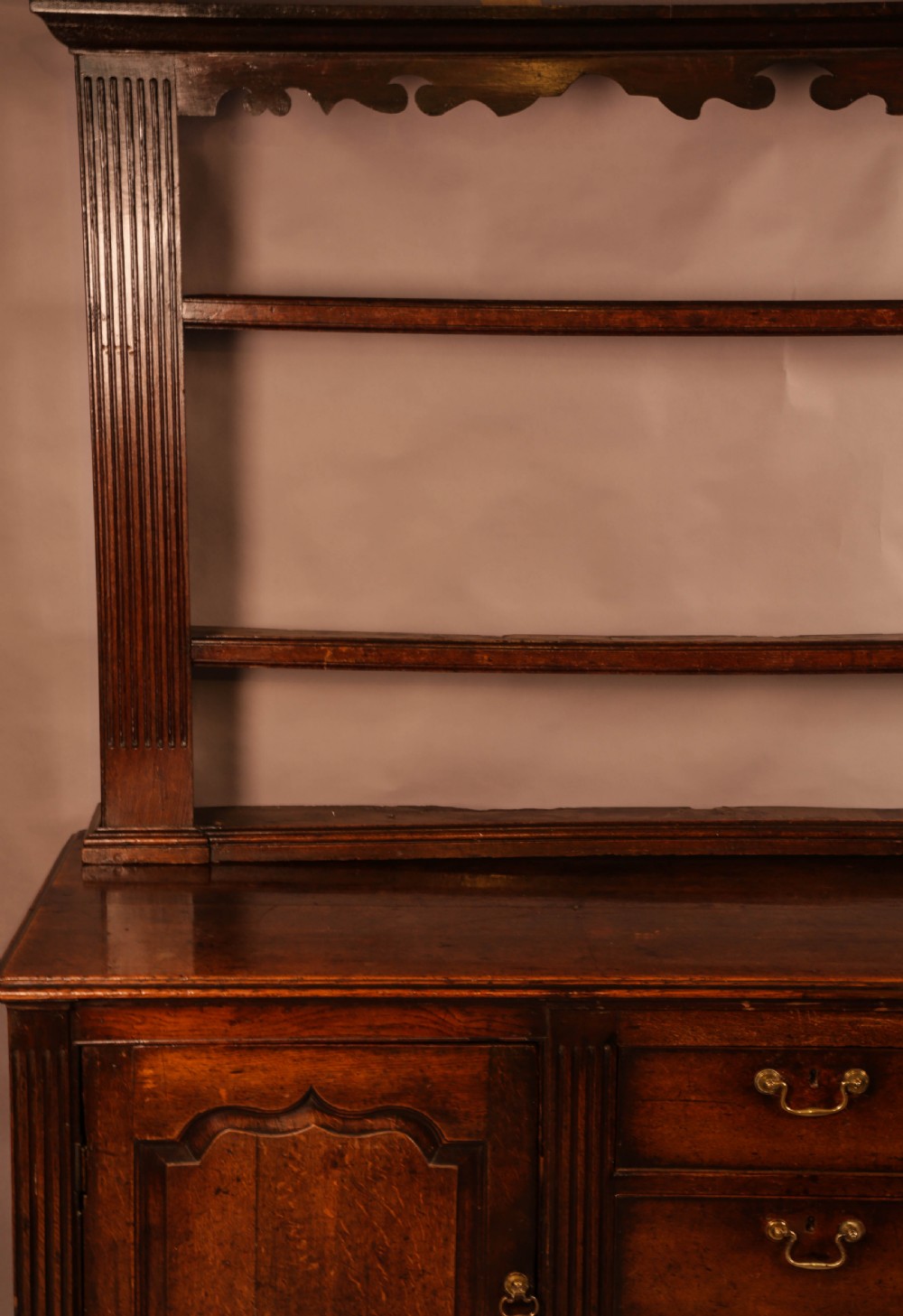 A Superb Georgian Welsh Dresser in Oak View XII
