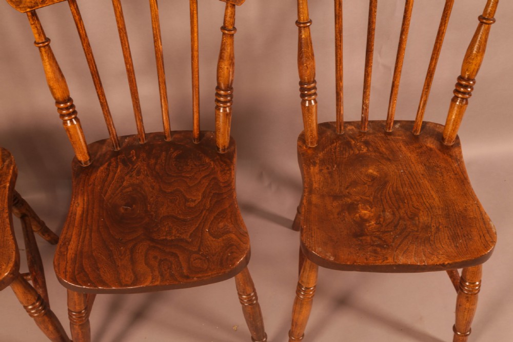 A Set of 6 19th century Kitchen Chairs View VII