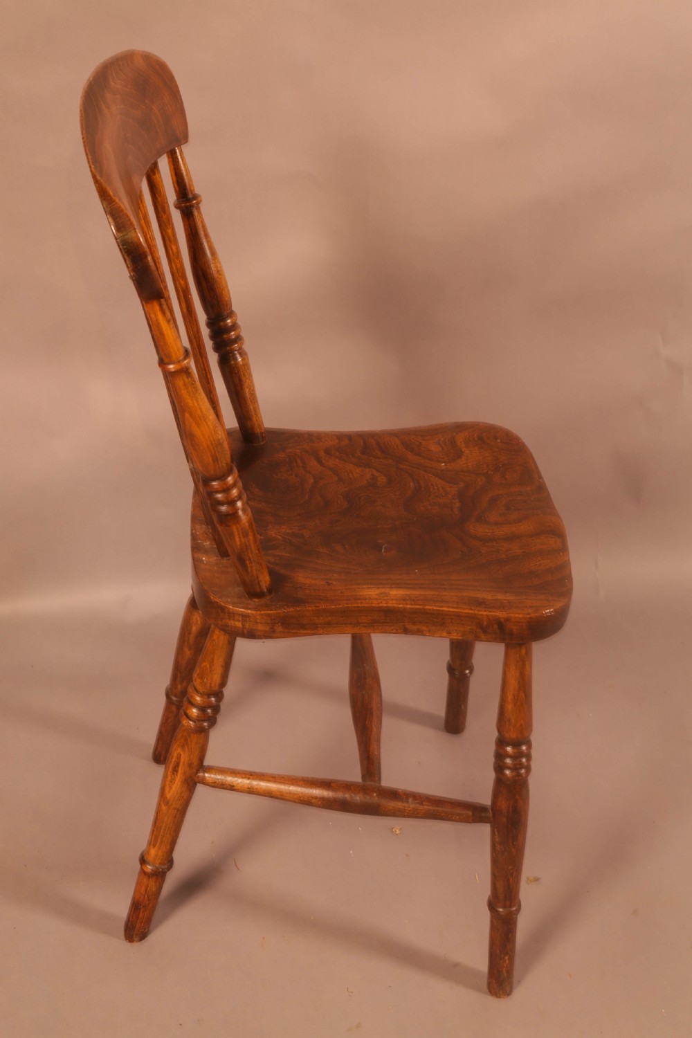 A Set of 6 19th century Kitchen Chairs View X