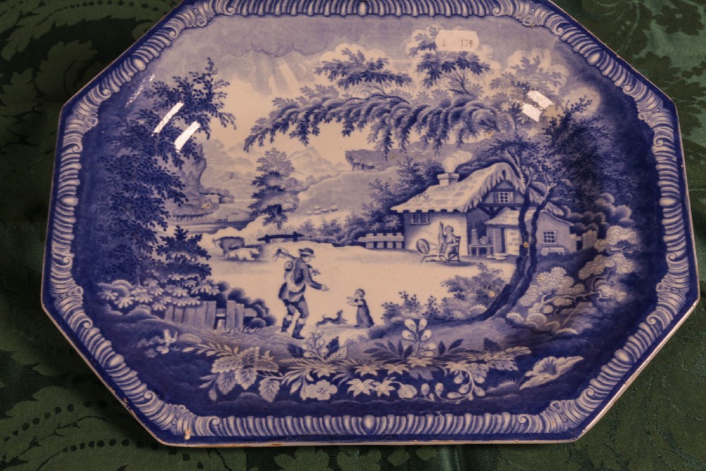 A Smaller Meat plate by Brameld (Rockinham)