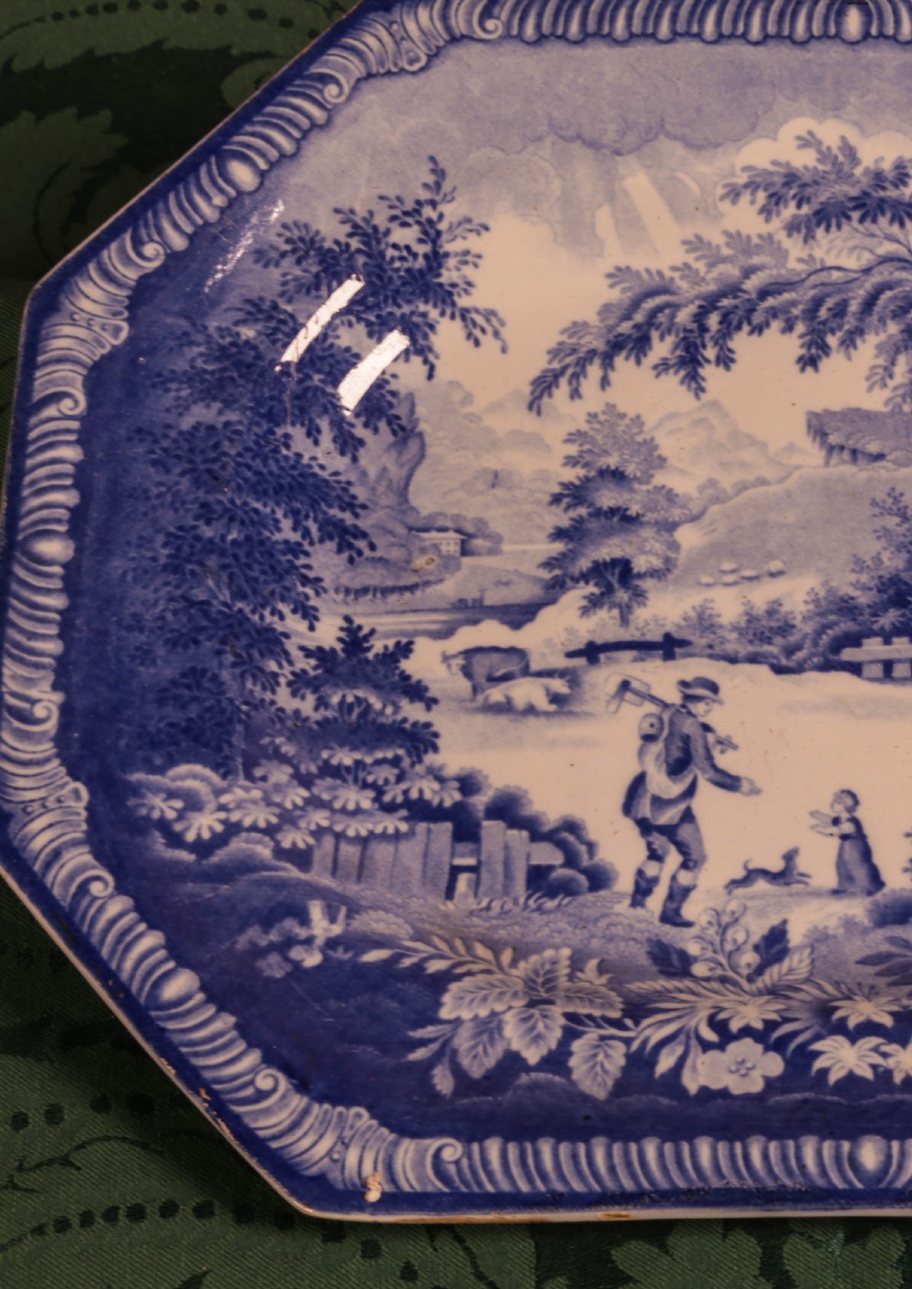 A Smaller Meat plate by Brameld (Rockinham) View VI