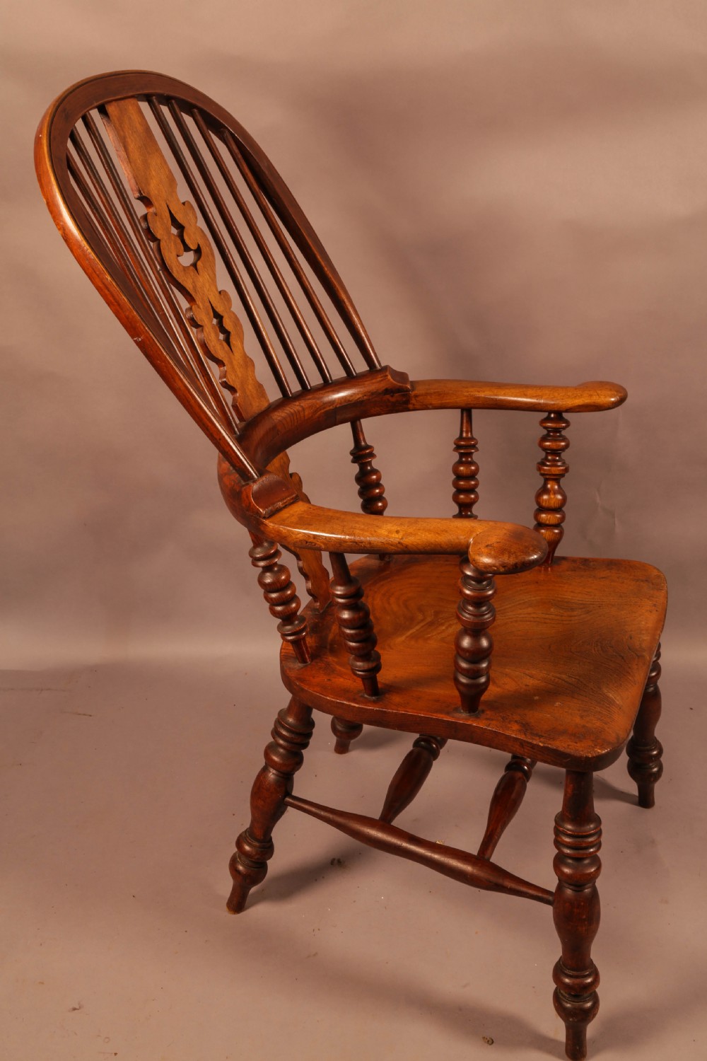 A Good 19th Century Broad Arm Windsor Chair View II
