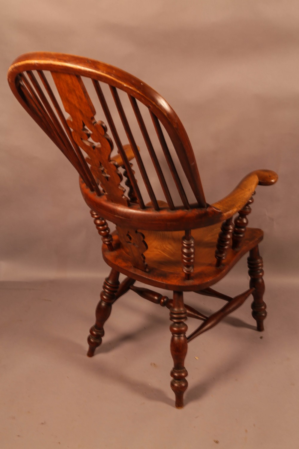 A Good 19th Century Broad Arm Windsor Chair View III