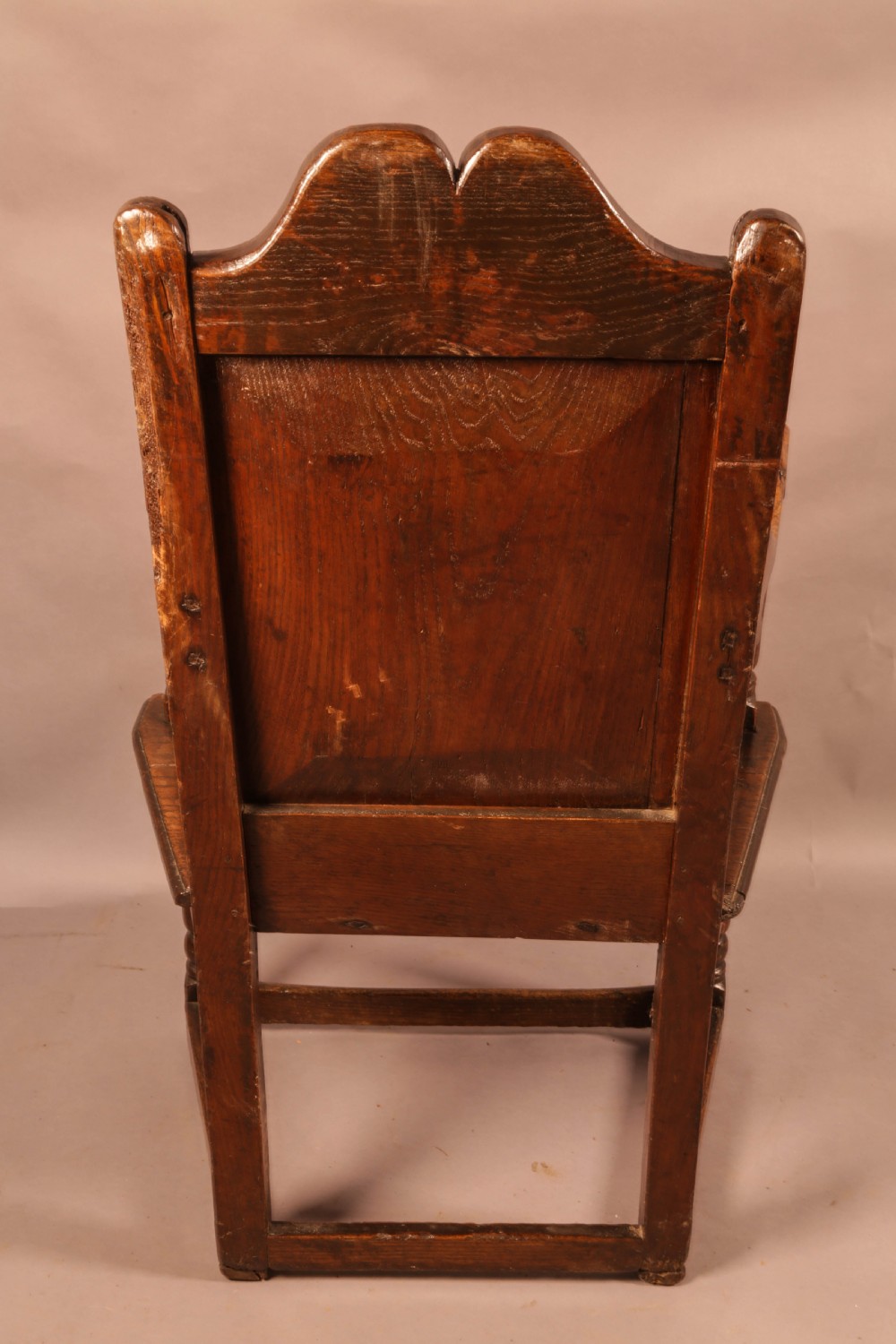 A Good 17th century Wainscot Chair in Oak View III