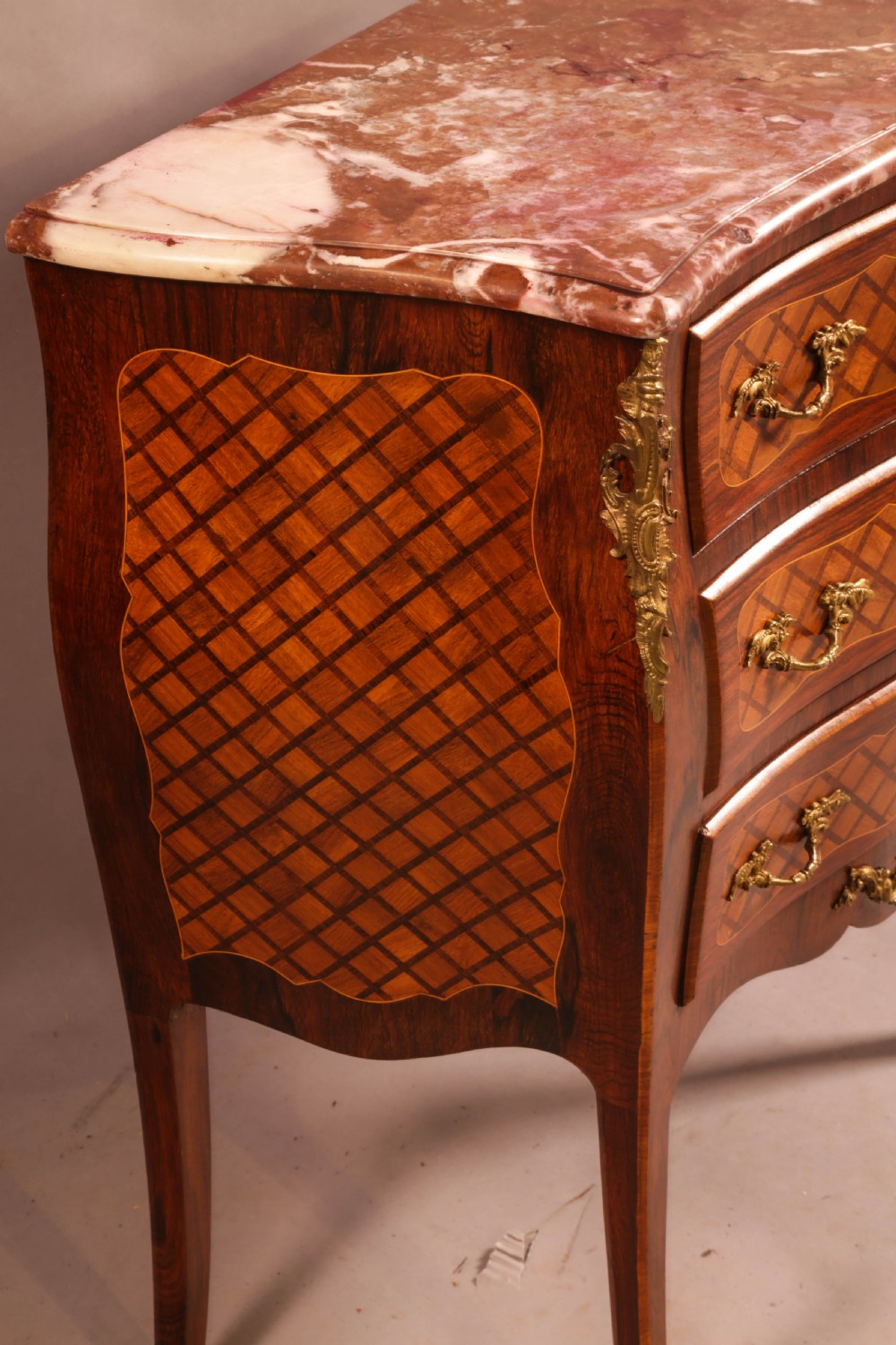 A French Bombe Chest of Drawers View III