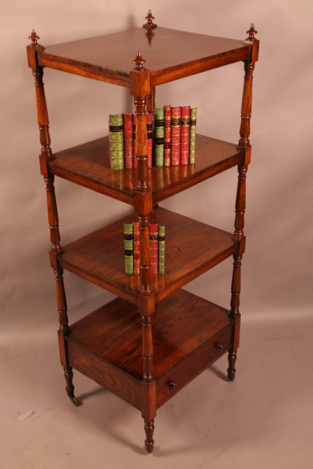 A Rosewood 4 tier Book Stand circa 1830 View V