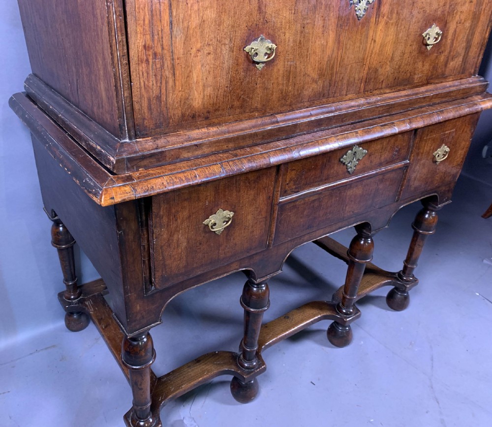 A Good George I Chest on Stand Walnut View VI