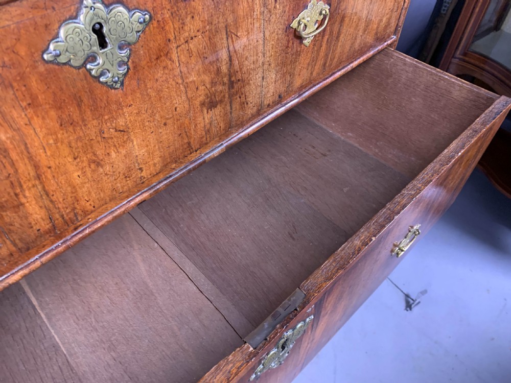 A Good George I Chest on Stand Walnut View IX