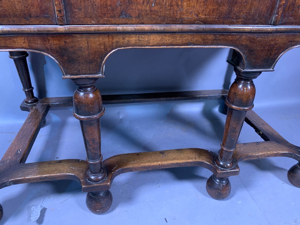 A Good George I Chest on Stand Walnut View XIV