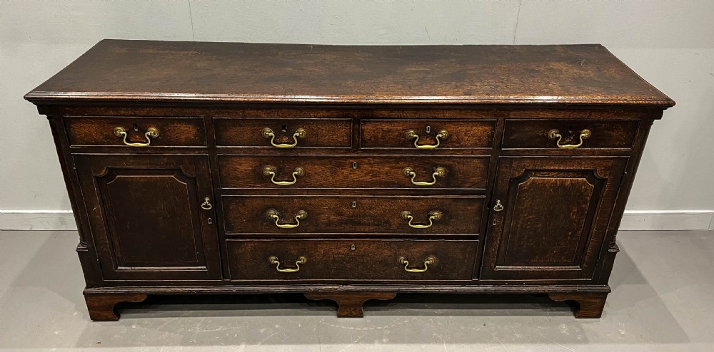 Georgian Oak Serving Dresser View II