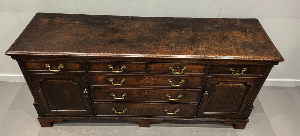Georgian Oak Serving Dresser View III