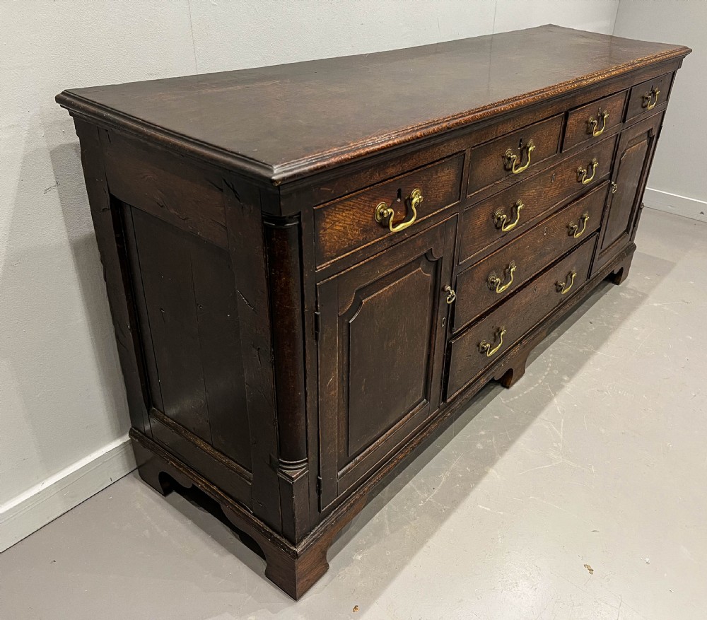 Georgian Oak Serving Dresser View IV