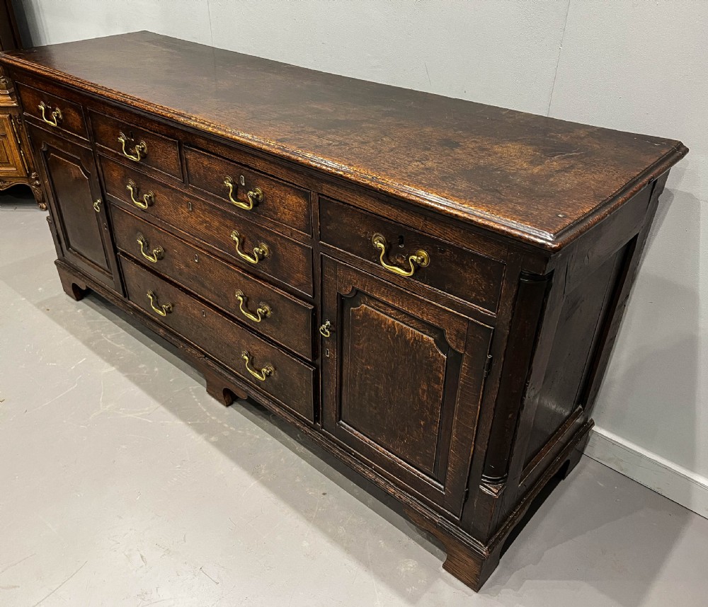 Georgian Oak Serving Dresser View V