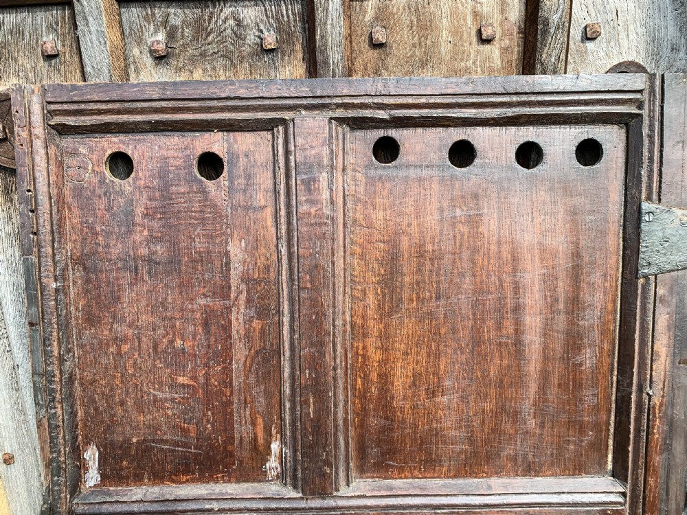 A 17th century Oak Door York Minster View IV