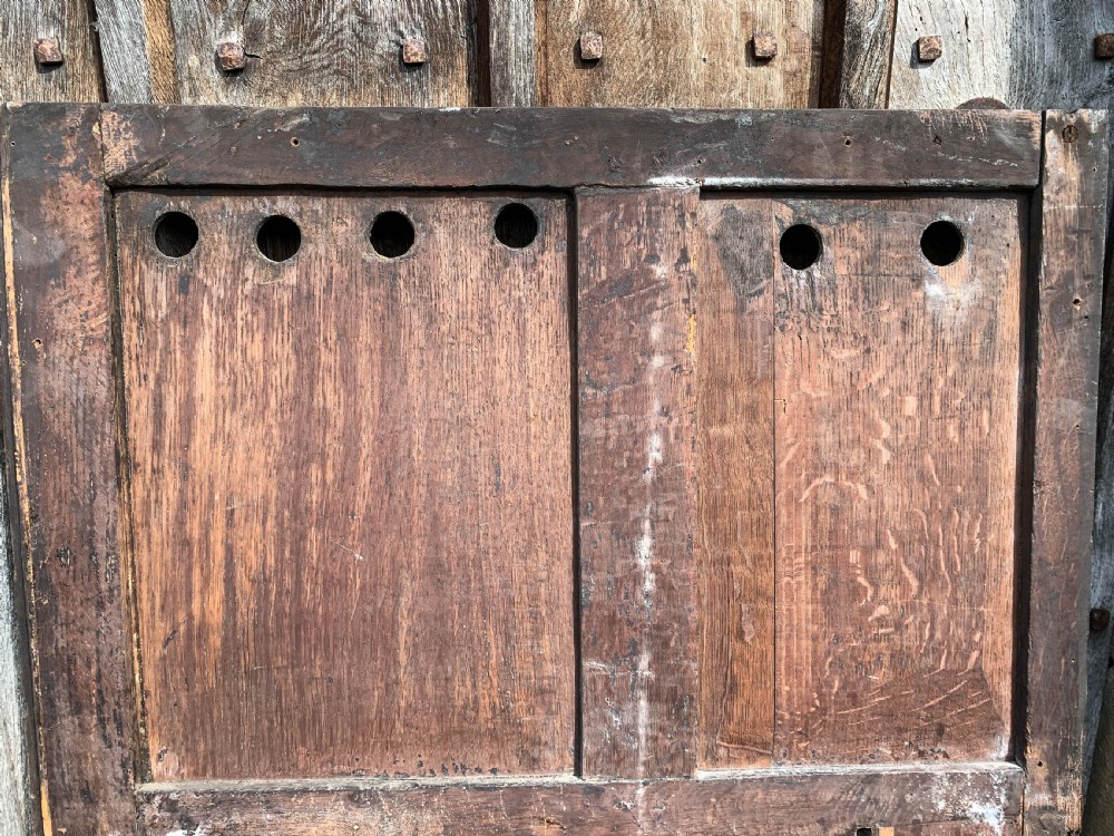 A 17th century Oak Door York Minster View VI