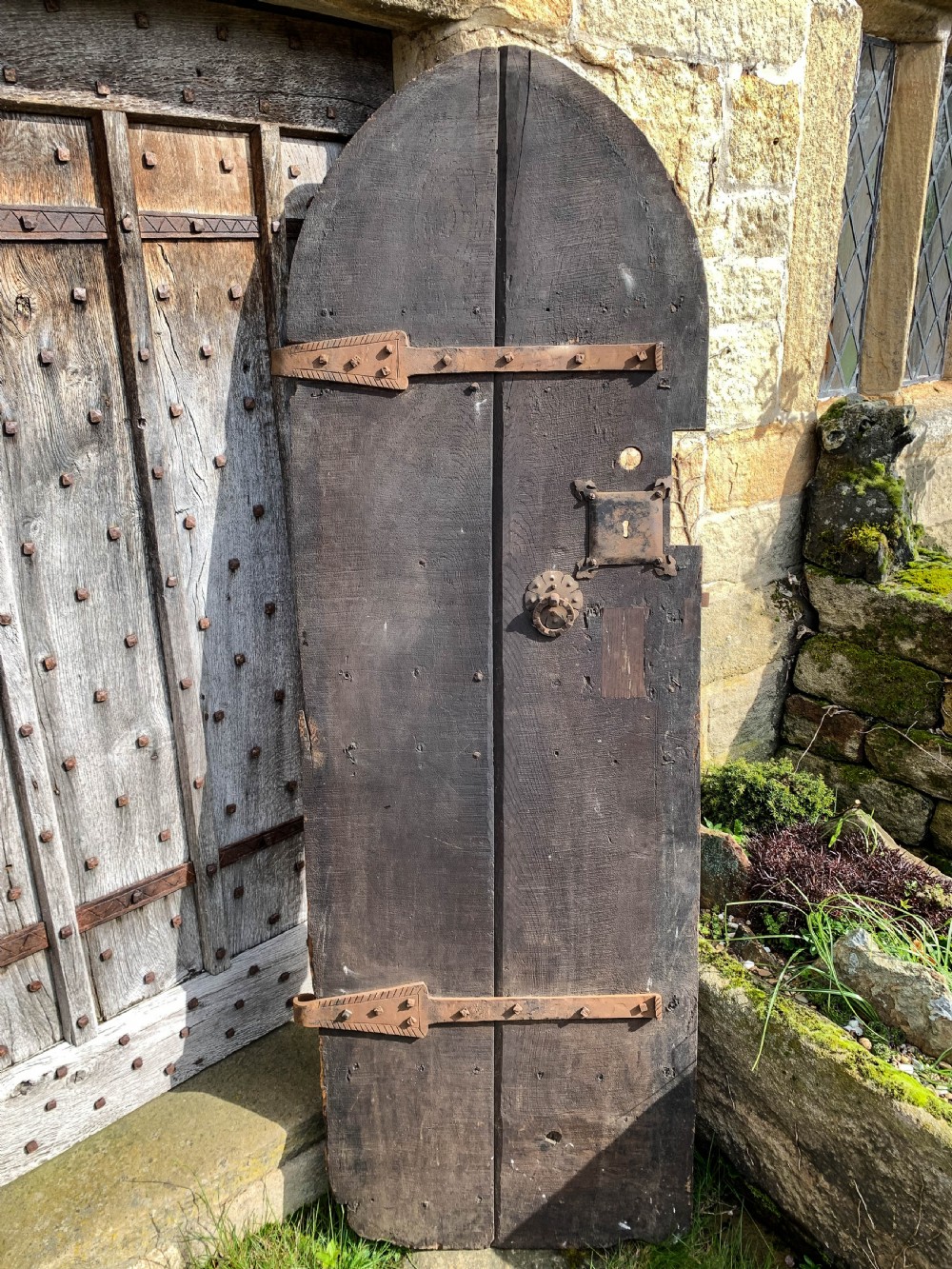 A Fantastic 17th century Oak Door Gothic York Minster