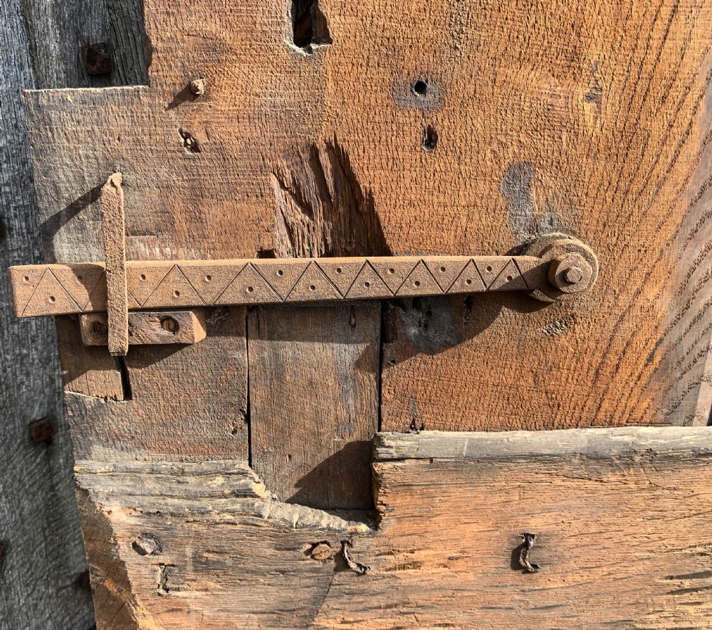 A Fantastic 17th century Oak Door Gothic York Minster View VII