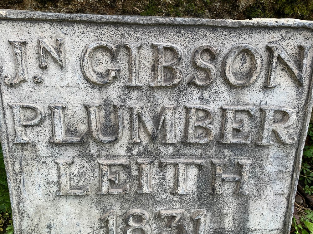 A Lead Plaque John Gibson 1831 York Minster Fire View II