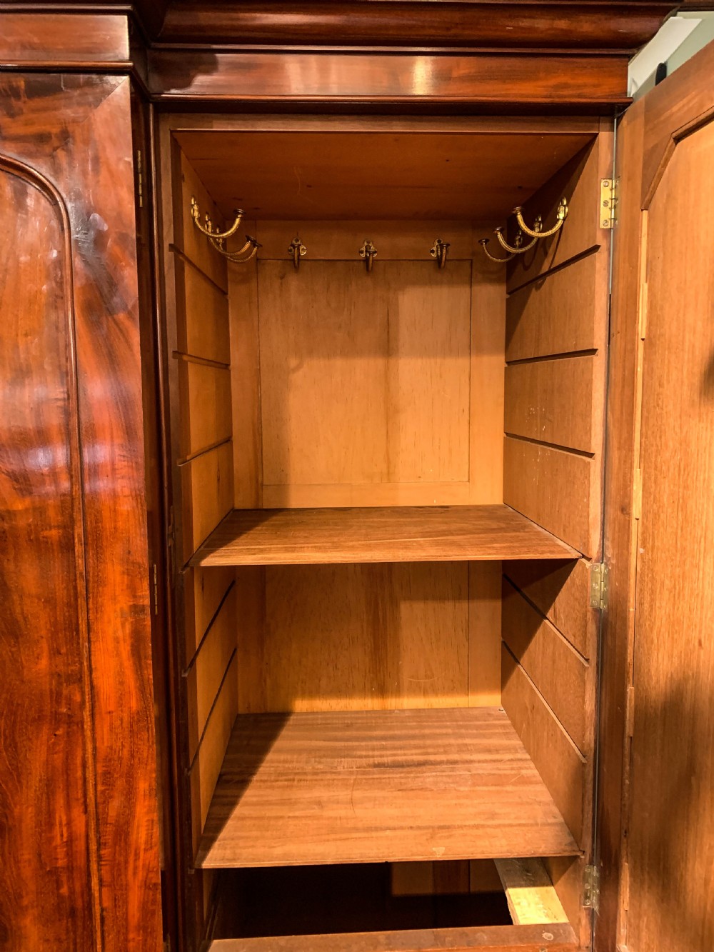 A Superb Early Victorian four door Wardrobe View III
