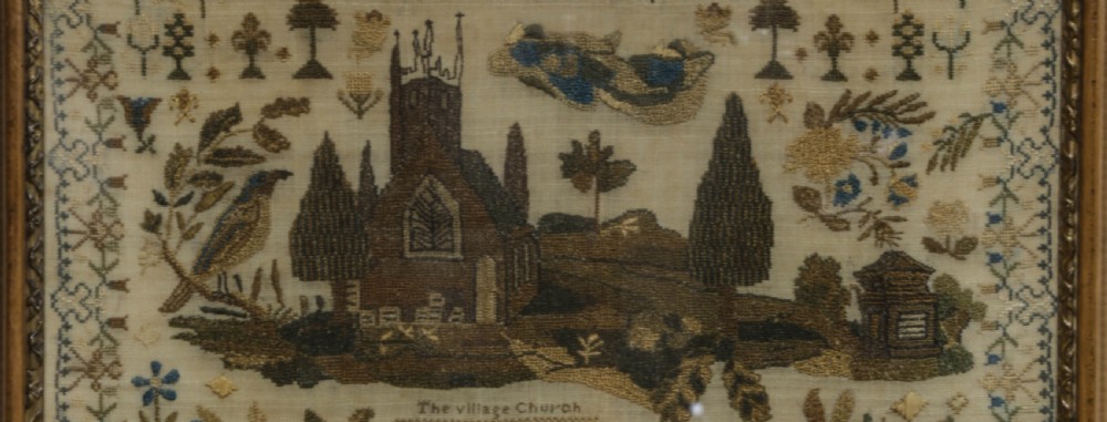 A Fine and Detailed sampler Emma Manwaring 1834 View XI