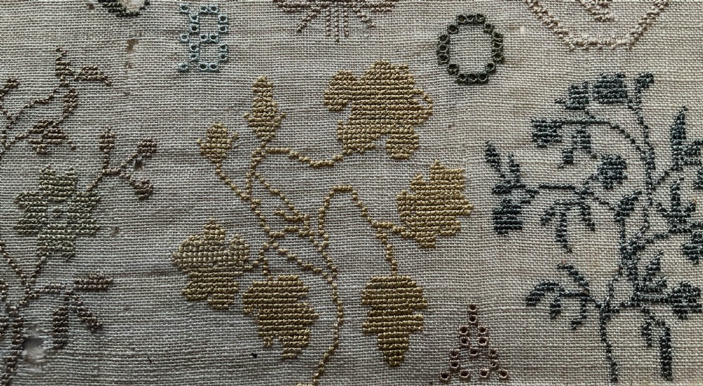An Ackworth School Quaker Sampler Eliza Paul 1806 View II