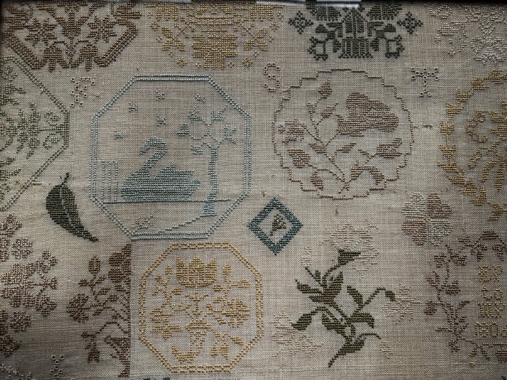 An Ackworth School Quaker Sampler Eliza Paul 1806 View XI