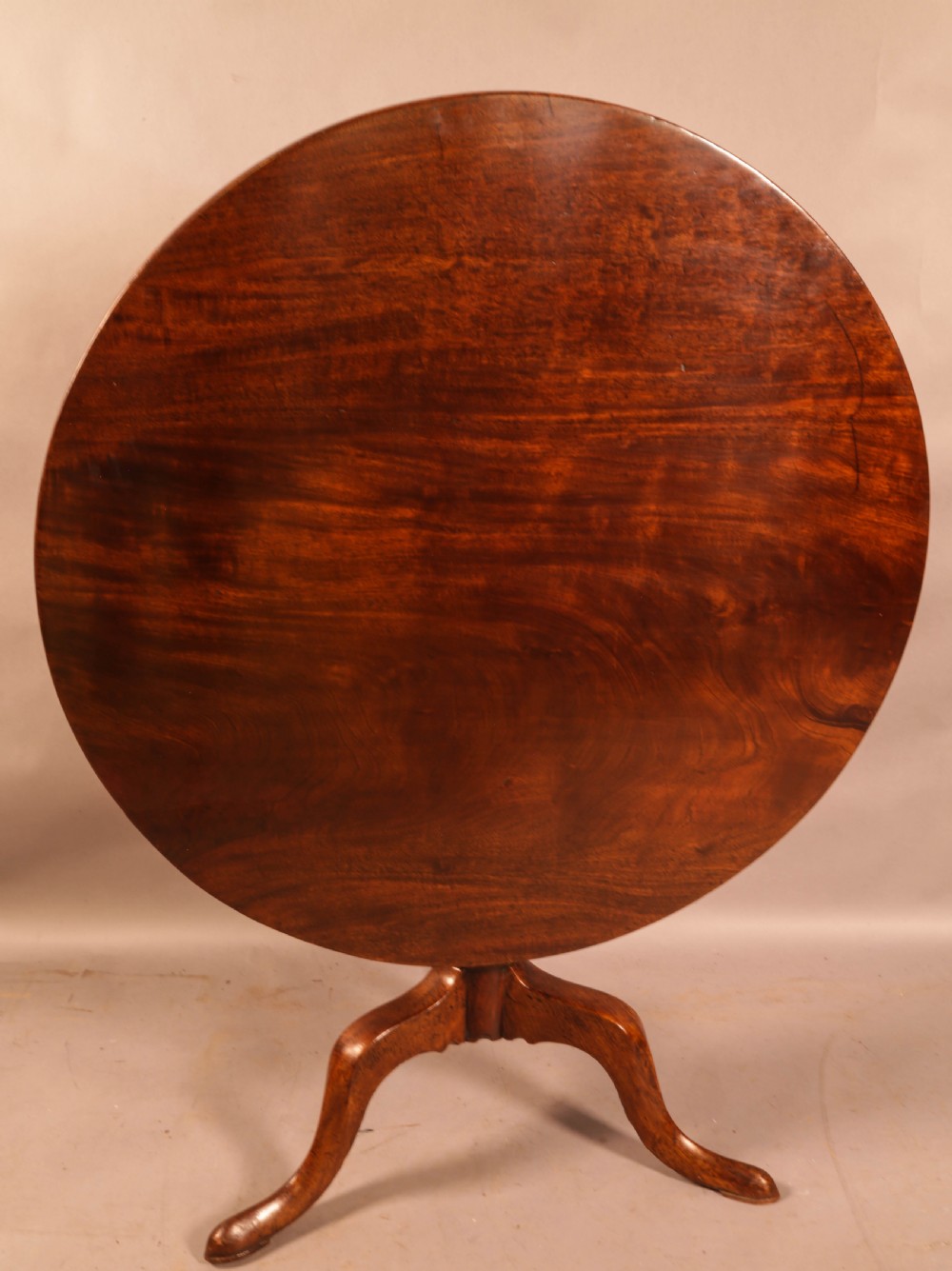 A Good Georgian Tripod Supper Table Mahogany