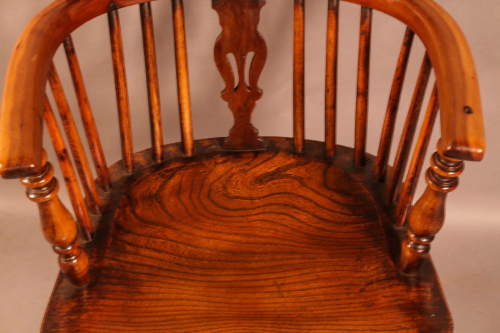 A Yew Wood Windsor Chair Rockley Maker View VI