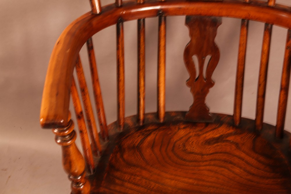 A Yew Wood Windsor Chair Rockley Maker View VIII