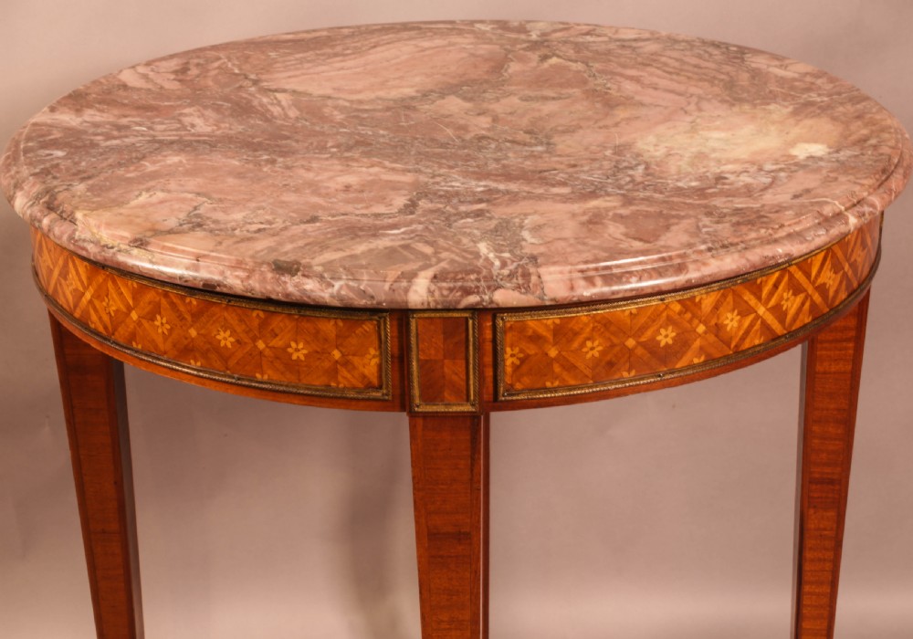A French occaisional Table Marble top View IV