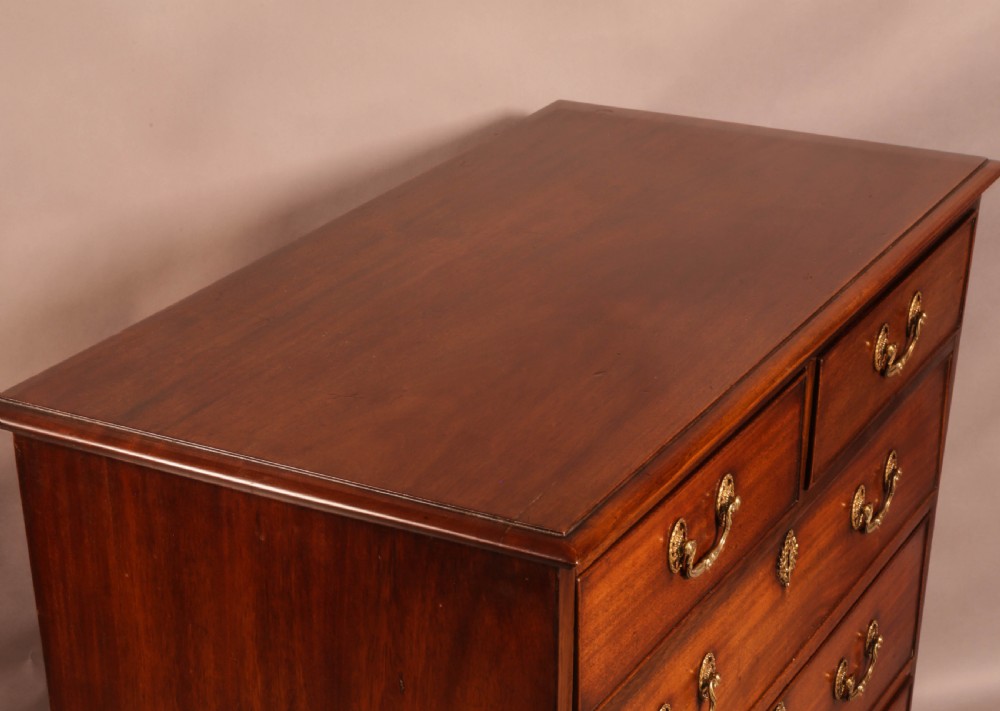 A Georgian Mahogany Chest of Drawers Quality View III