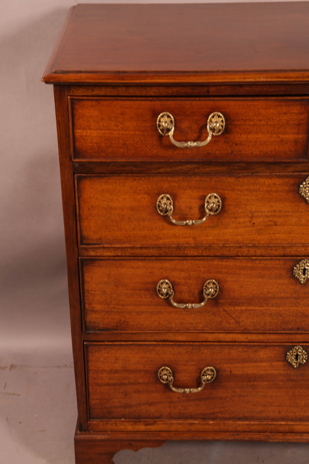 A Georgian Mahogany Chest of Drawers Quality View IV