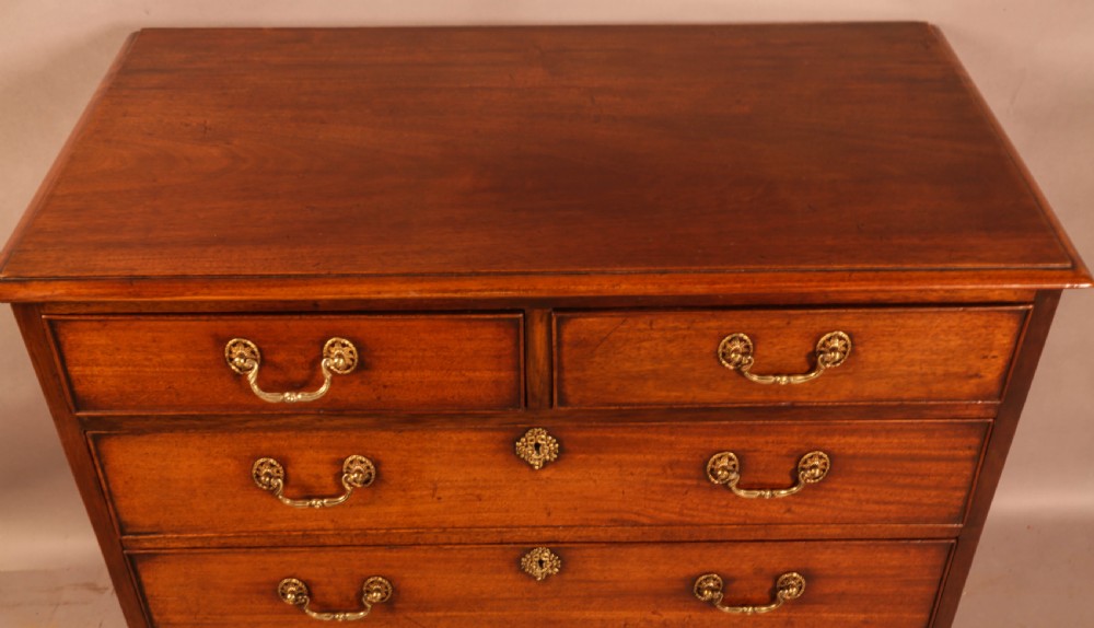 A Georgian Mahogany Chest of Drawers Quality View VI