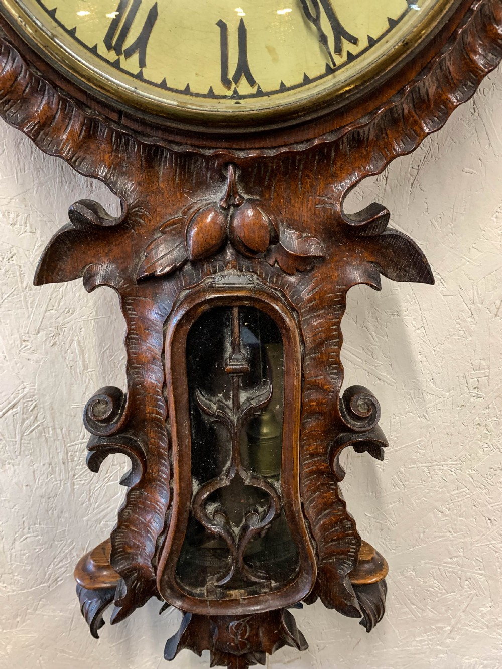 A Rare Tavern Clock by William Potts of Pudsey Leeds View II