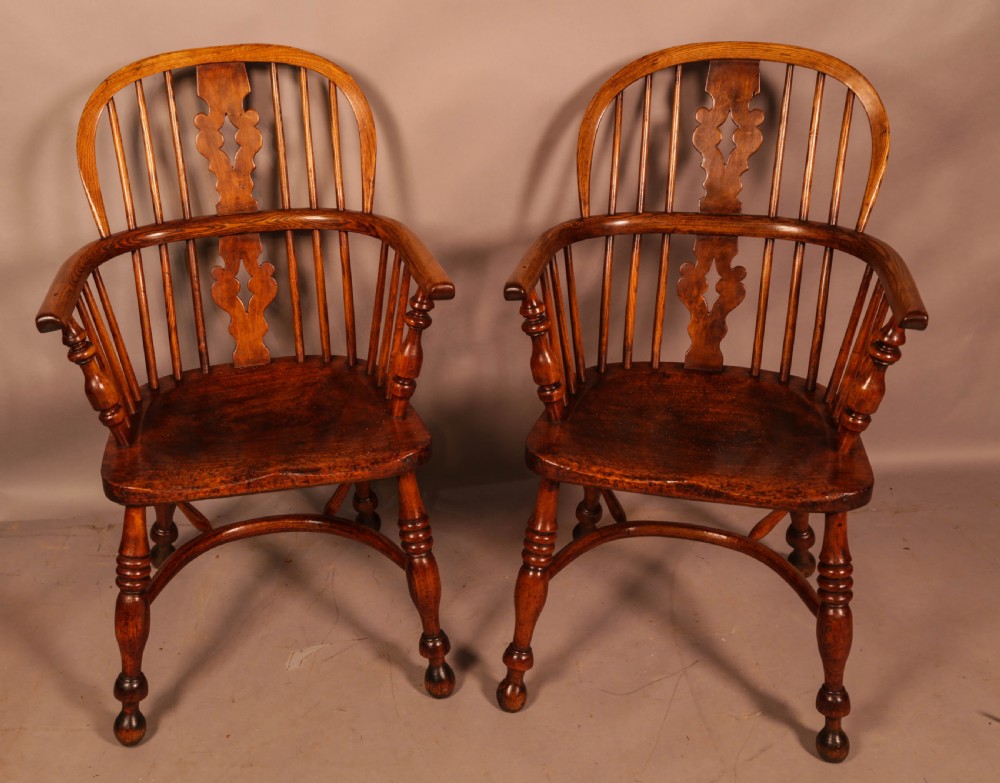 A Matching Set of 6 Windsor Chairs View V
