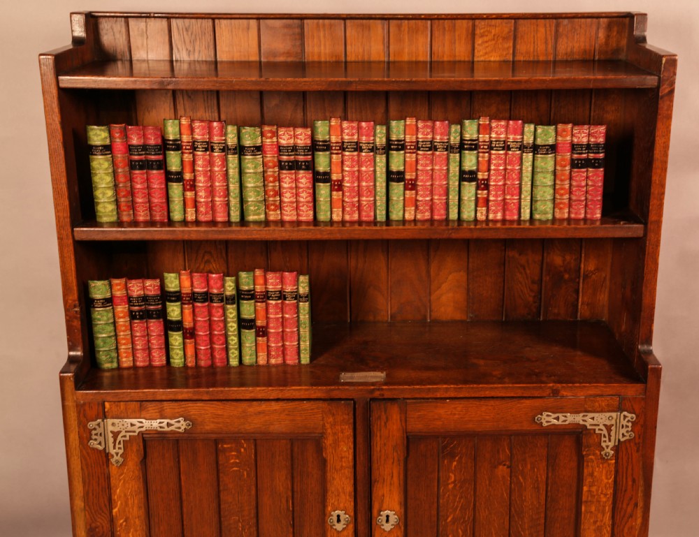 A Good Aesthetic Movement Open Bookcase View IV
