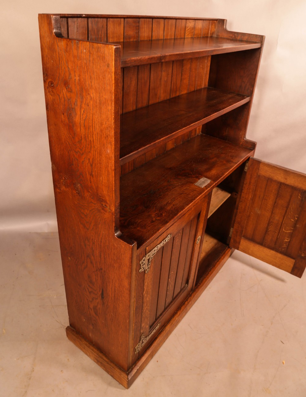 A Good Aesthetic Movement Open Bookcase View XI