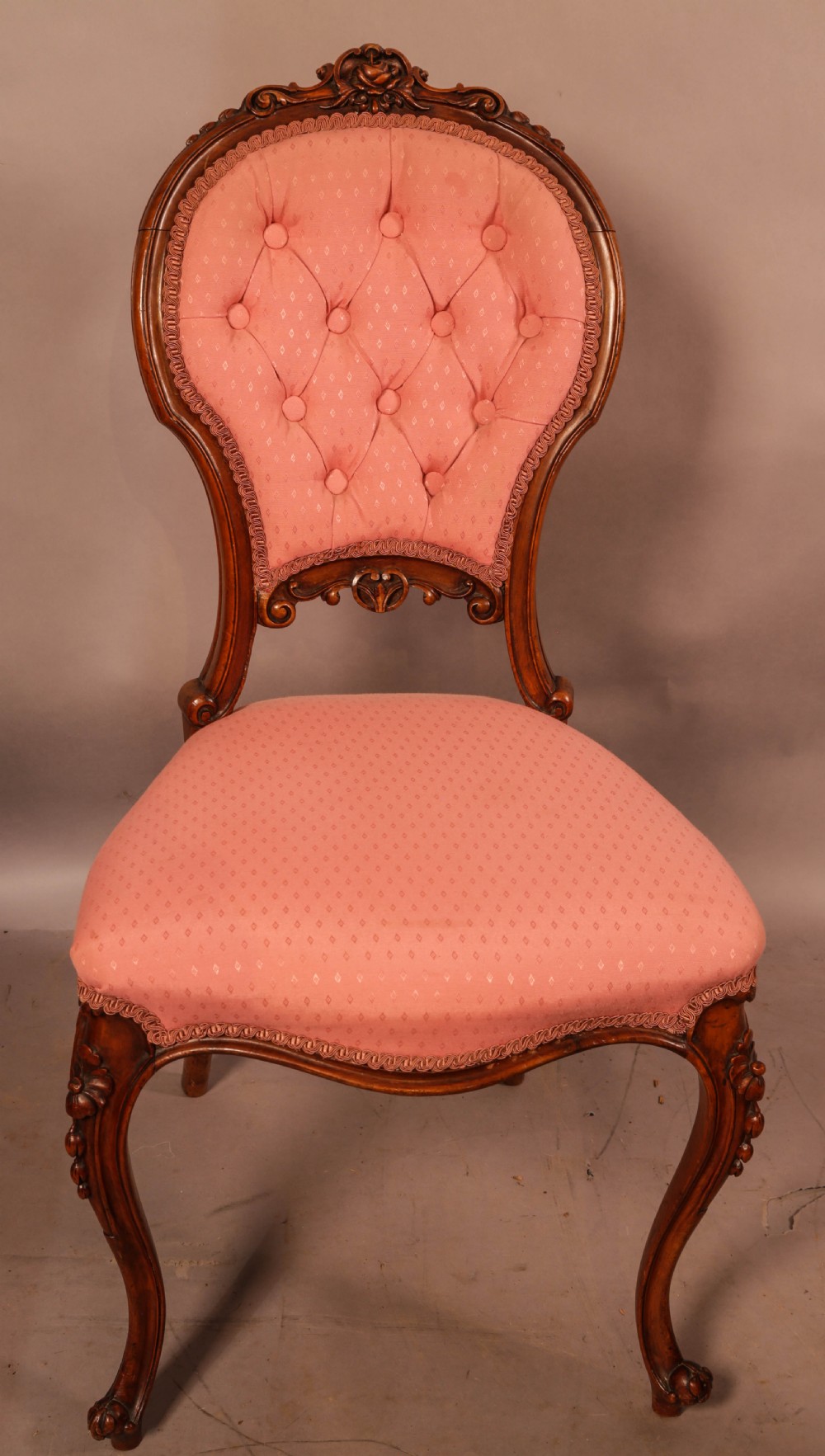 A Set of 4 Victorian Walnut Dining Chairs super quality View X