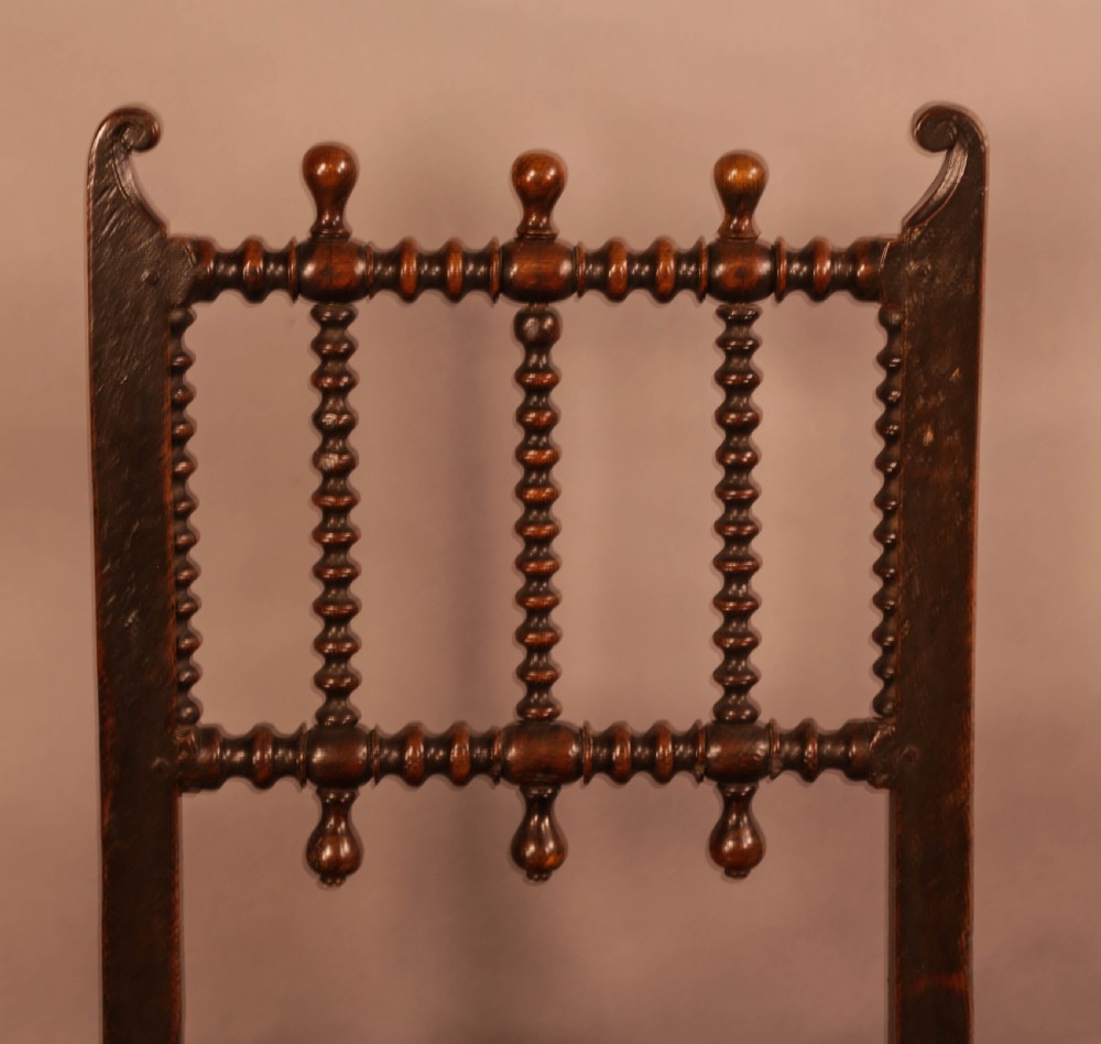 An Impressive 17th century Back Stool View VII