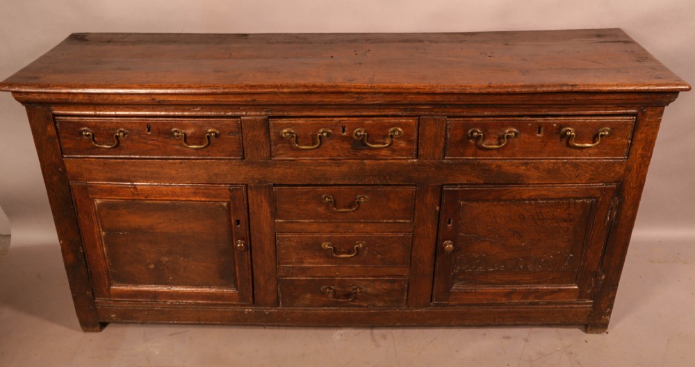 A Georgian Serving Dresser in oak