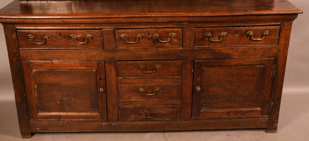 A Georgian Serving Dresser in oak View II