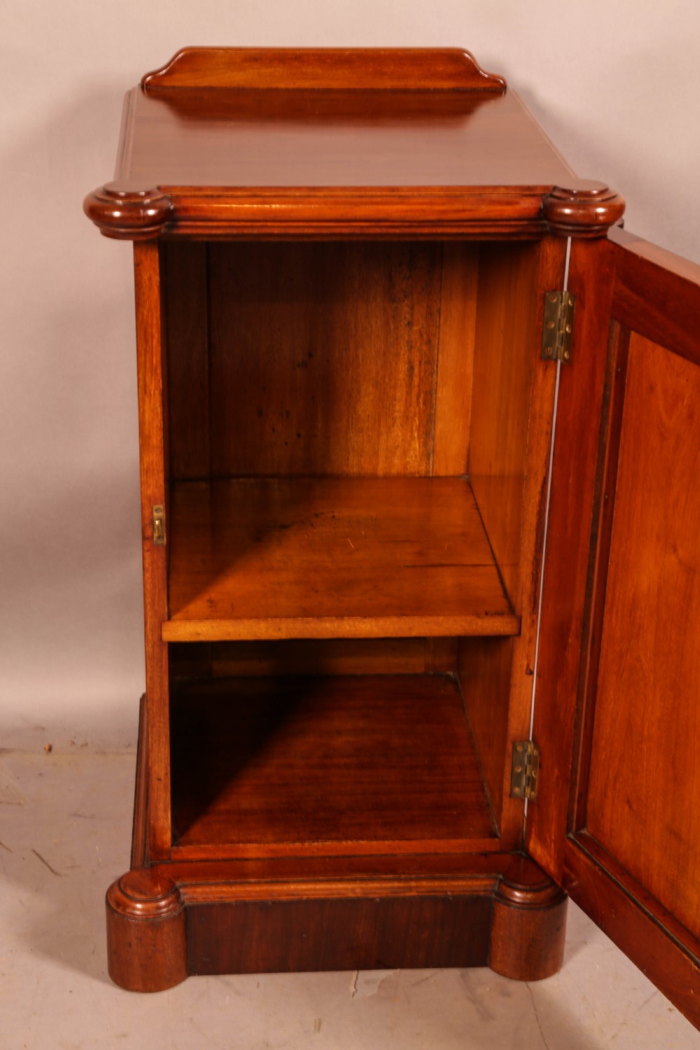 A victorian Bedside Cupboard View II