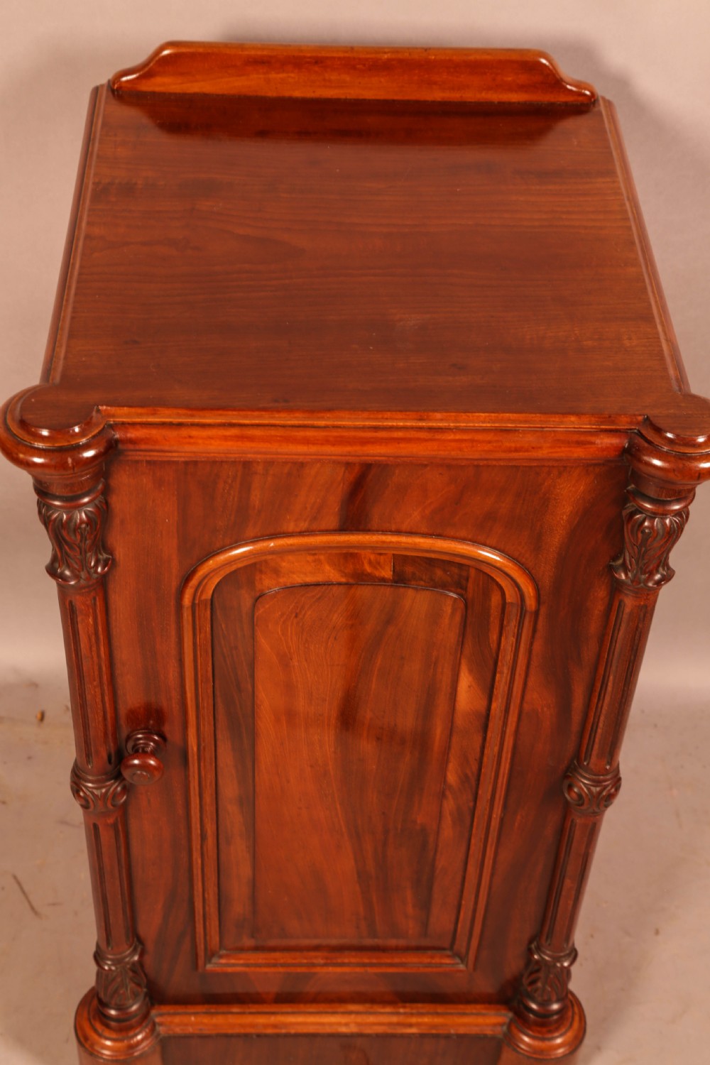 A victorian Bedside Cupboard View IV