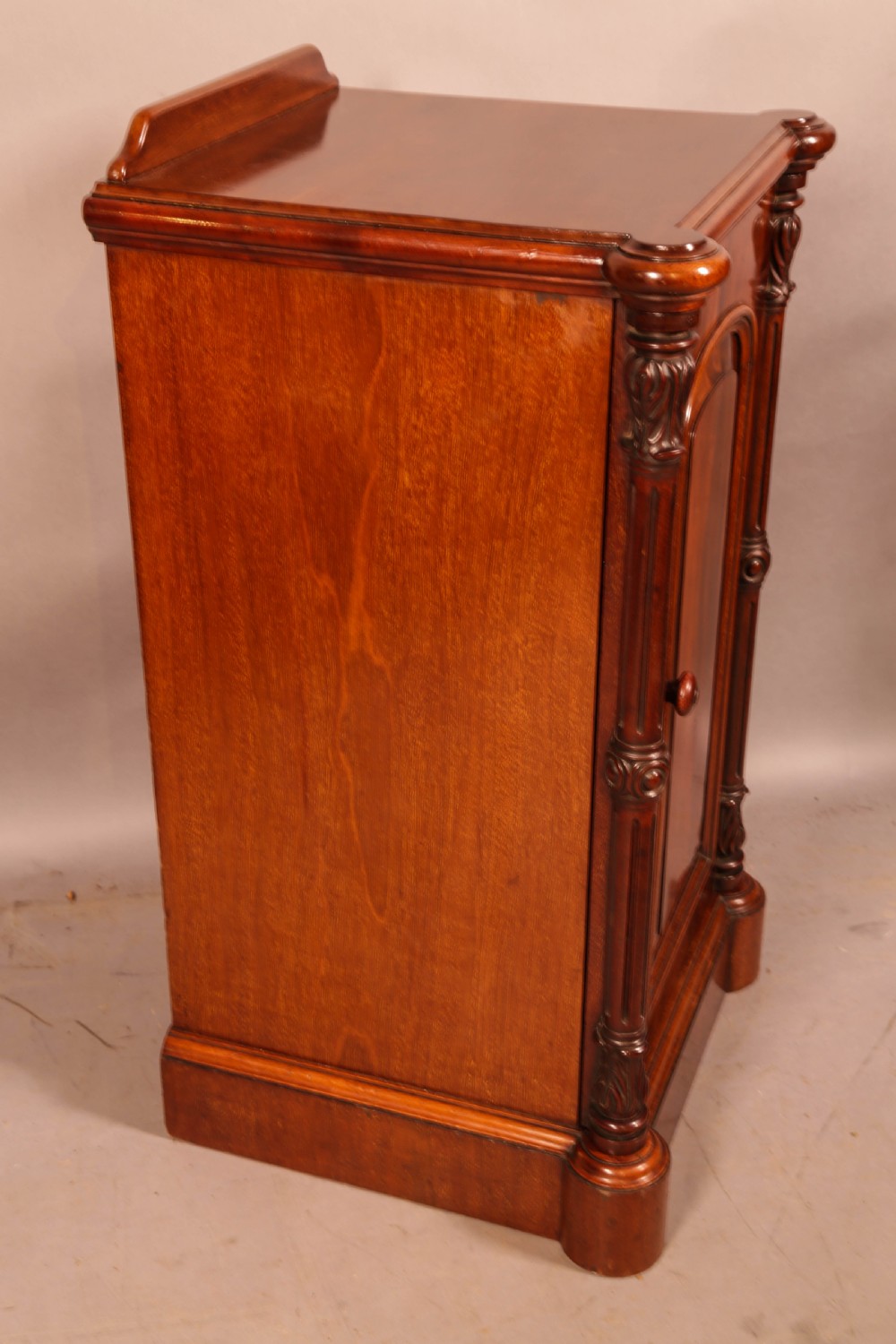 A victorian Bedside Cupboard View V