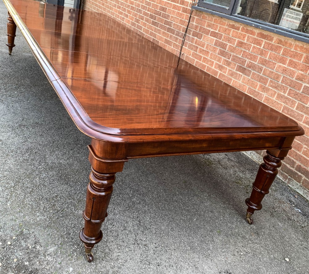 A Super Early Victorian Extending Dining Table View II