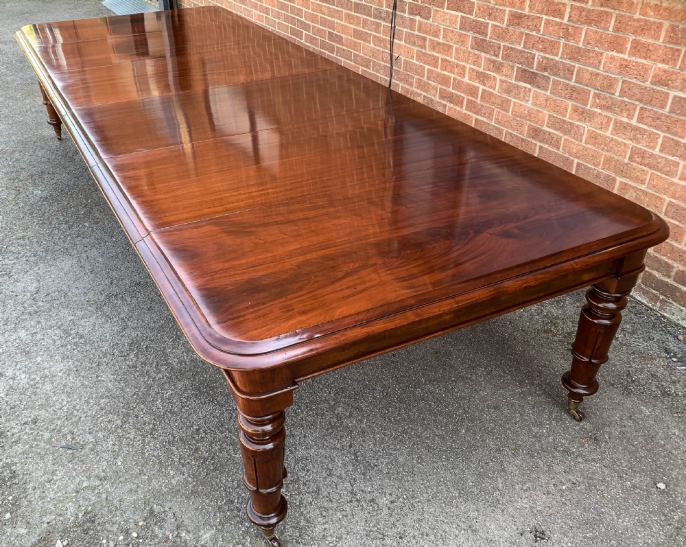 A Super Early Victorian Extending Dining Table View VI