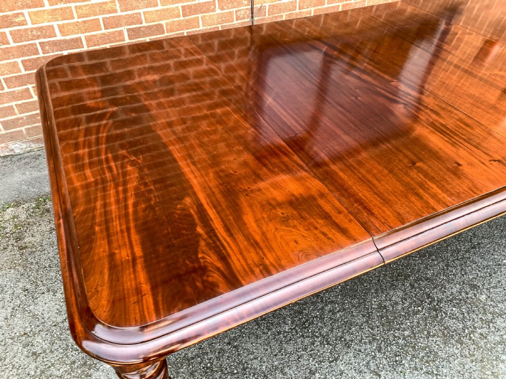 A Super Early Victorian Extending Dining Table View XIII